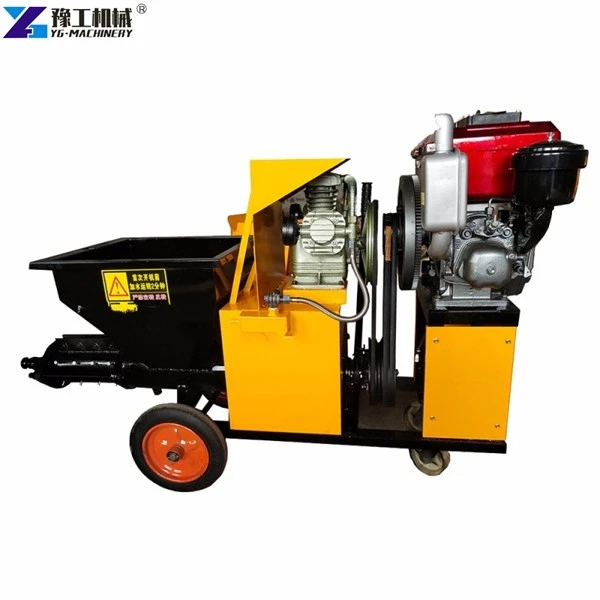 Cement Plaster Spray Machine
